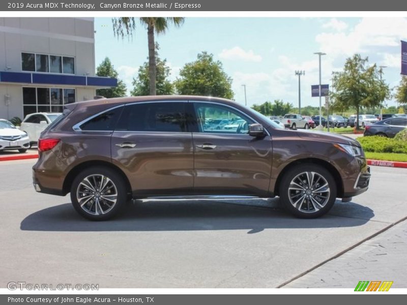 Canyon Bronze Metallic / Espresso 2019 Acura MDX Technology
