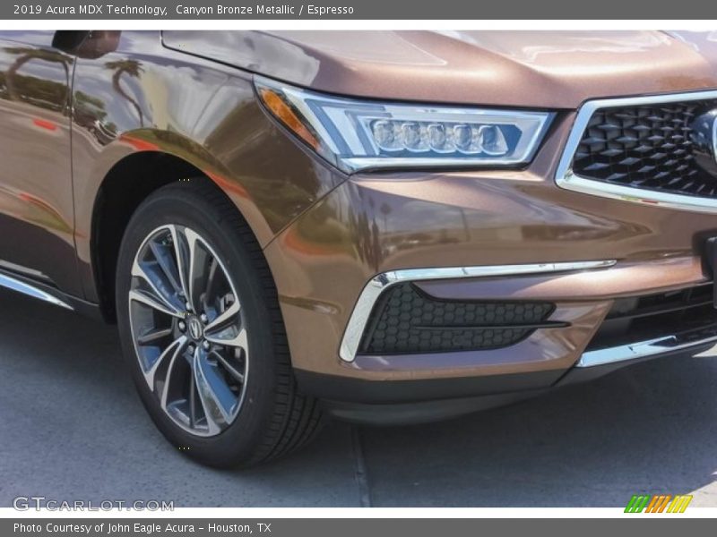 Canyon Bronze Metallic / Espresso 2019 Acura MDX Technology
