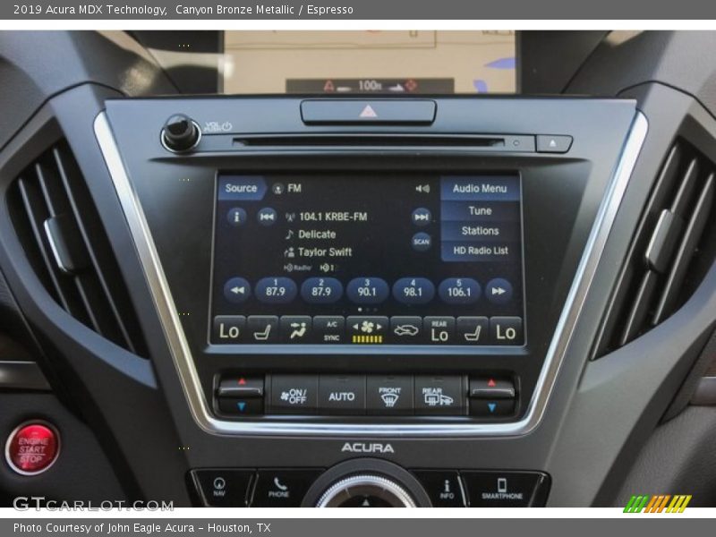 Canyon Bronze Metallic / Espresso 2019 Acura MDX Technology