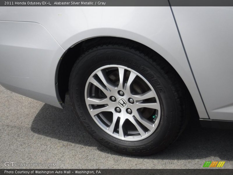 Alabaster Silver Metallic / Gray 2011 Honda Odyssey EX-L