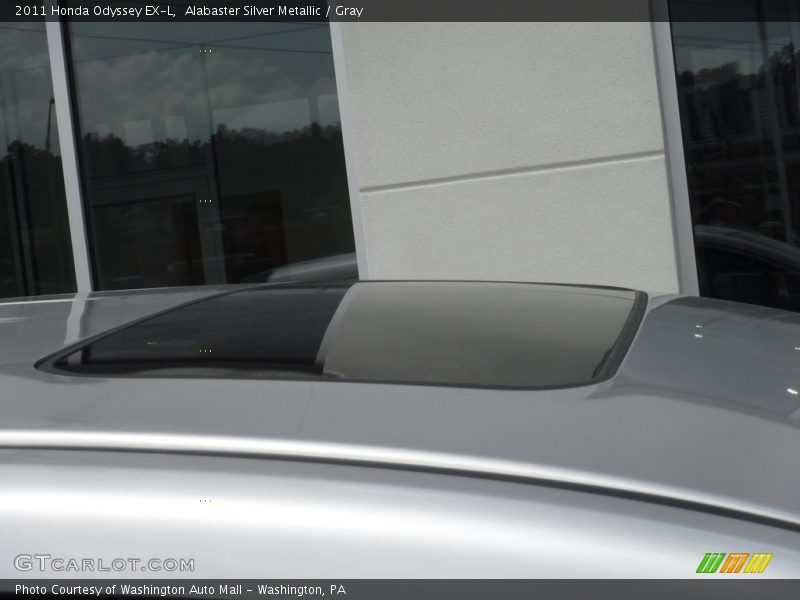 Alabaster Silver Metallic / Gray 2011 Honda Odyssey EX-L