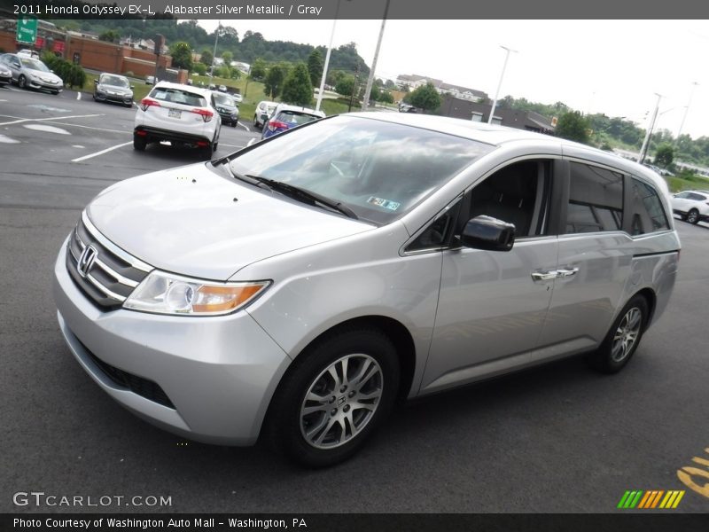 Alabaster Silver Metallic / Gray 2011 Honda Odyssey EX-L