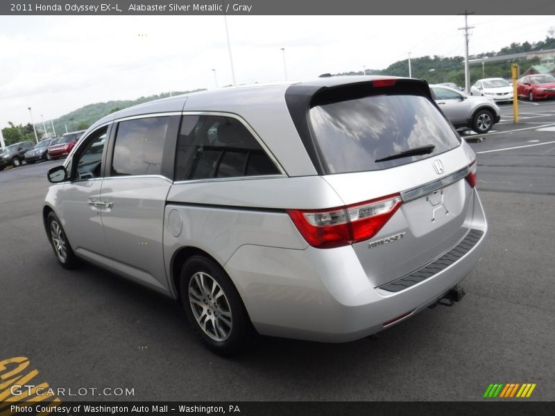 Alabaster Silver Metallic / Gray 2011 Honda Odyssey EX-L