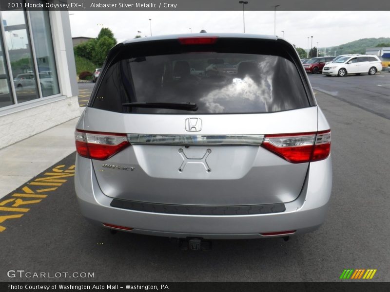 Alabaster Silver Metallic / Gray 2011 Honda Odyssey EX-L