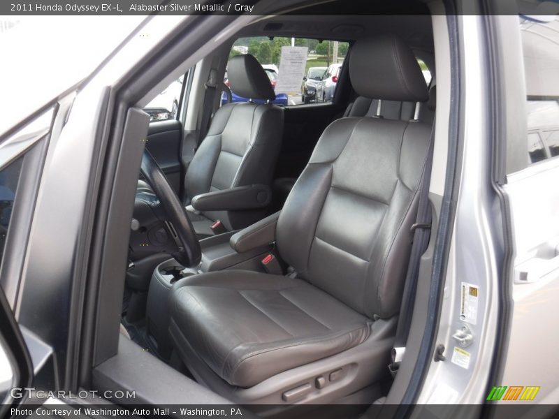 Alabaster Silver Metallic / Gray 2011 Honda Odyssey EX-L