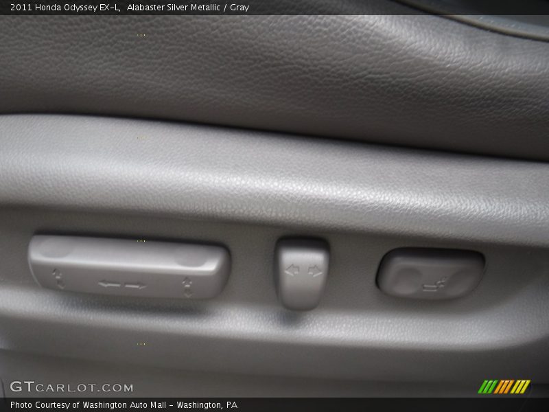 Alabaster Silver Metallic / Gray 2011 Honda Odyssey EX-L