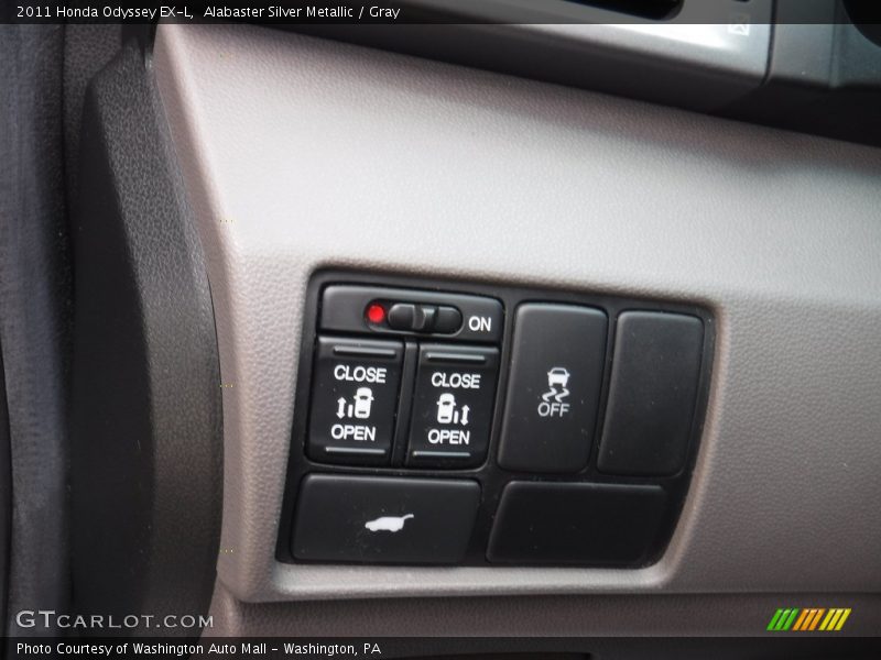 Alabaster Silver Metallic / Gray 2011 Honda Odyssey EX-L