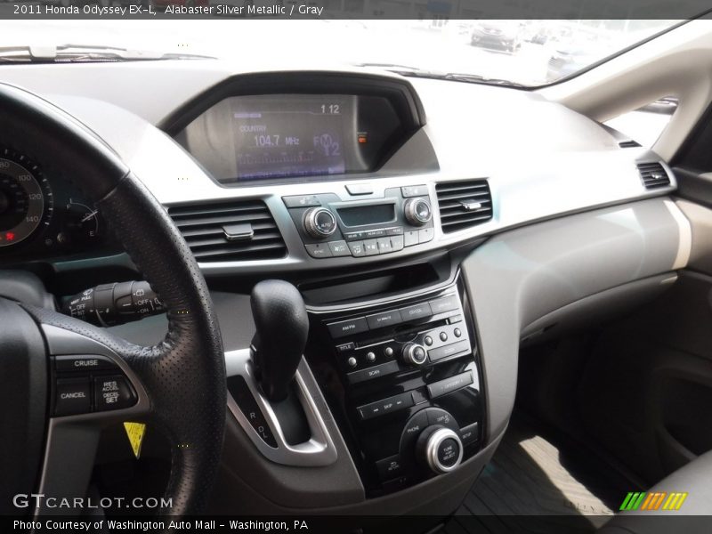Alabaster Silver Metallic / Gray 2011 Honda Odyssey EX-L
