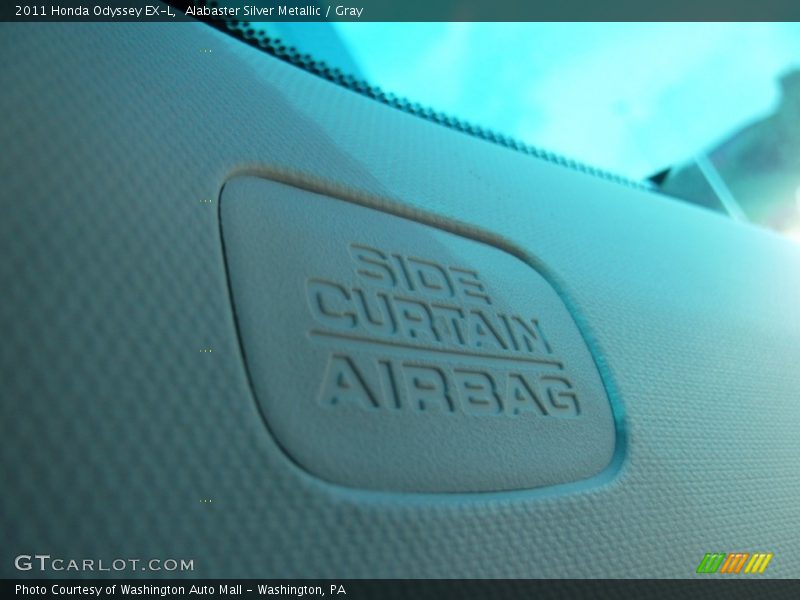 Alabaster Silver Metallic / Gray 2011 Honda Odyssey EX-L