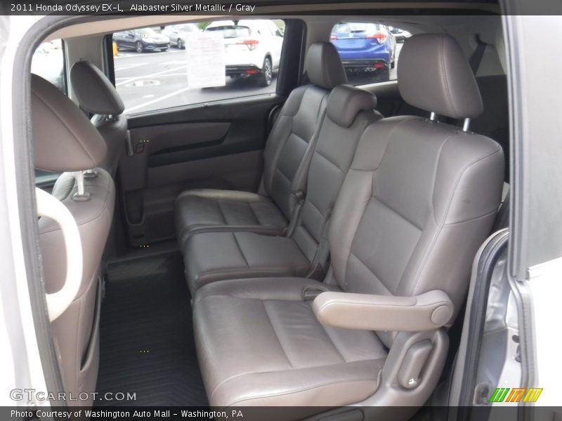 Alabaster Silver Metallic / Gray 2011 Honda Odyssey EX-L