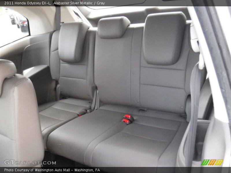 Alabaster Silver Metallic / Gray 2011 Honda Odyssey EX-L