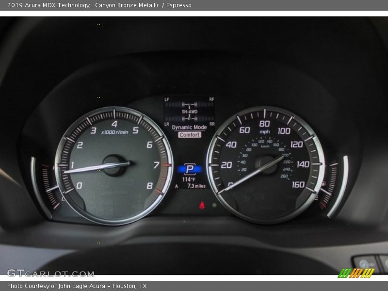 Canyon Bronze Metallic / Espresso 2019 Acura MDX Technology