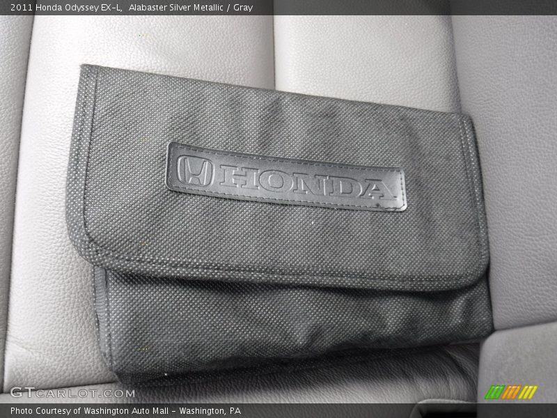 Alabaster Silver Metallic / Gray 2011 Honda Odyssey EX-L