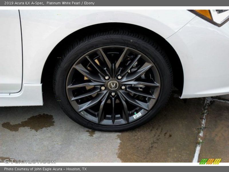 Platinum White Pearl / Ebony 2019 Acura ILX A-Spec