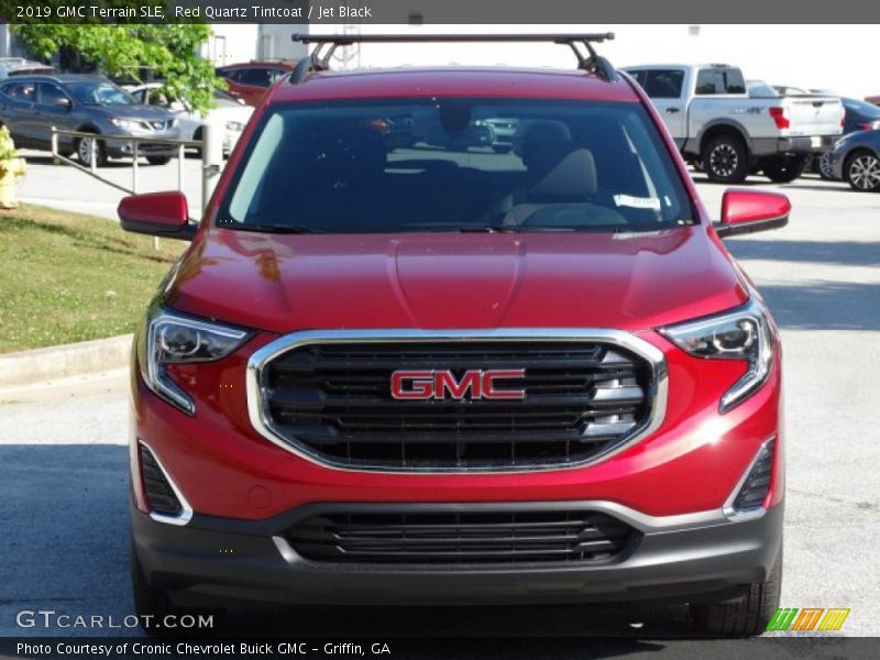 Red Quartz Tintcoat / Jet Black 2019 GMC Terrain SLE