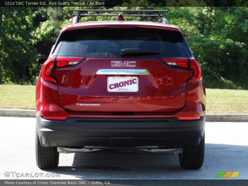 Red Quartz Tintcoat / Jet Black 2019 GMC Terrain SLE