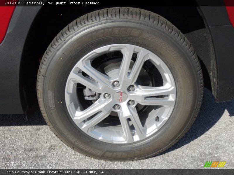 Red Quartz Tintcoat / Jet Black 2019 GMC Terrain SLE