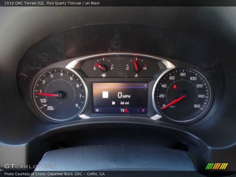 Red Quartz Tintcoat / Jet Black 2019 GMC Terrain SLE