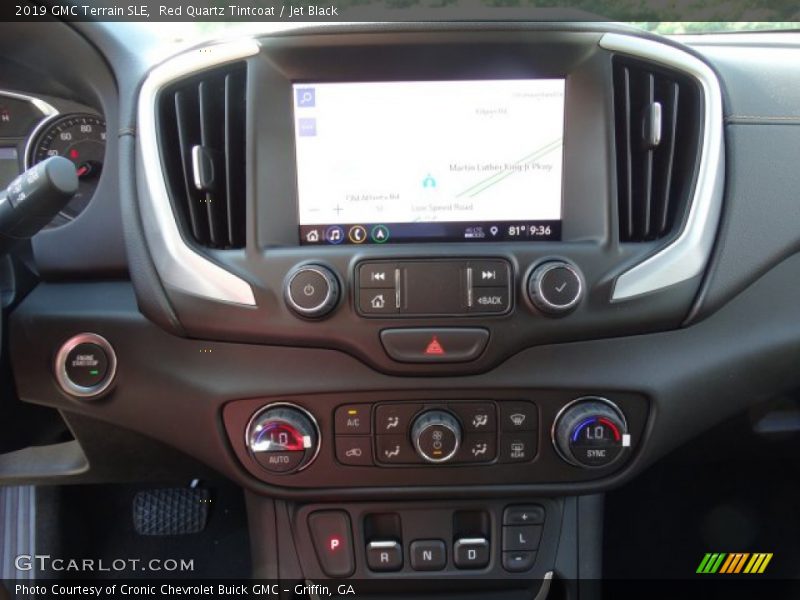 Red Quartz Tintcoat / Jet Black 2019 GMC Terrain SLE