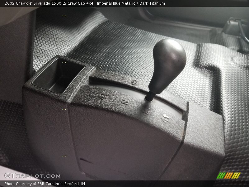 Imperial Blue Metallic / Dark Titanium 2009 Chevrolet Silverado 1500 LS Crew Cab 4x4