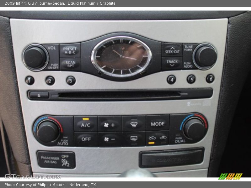 Liquid Platinum / Graphite 2009 Infiniti G 37 Journey Sedan