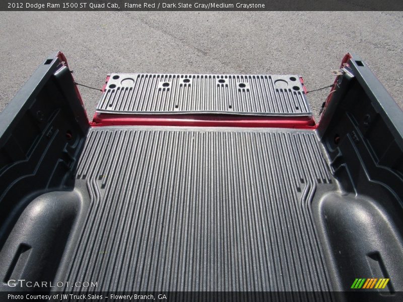 Flame Red / Dark Slate Gray/Medium Graystone 2012 Dodge Ram 1500 ST Quad Cab