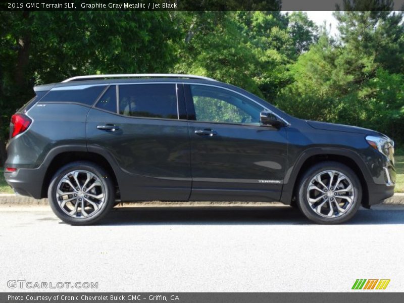 Graphite Gray Metallic / Jet Black 2019 GMC Terrain SLT