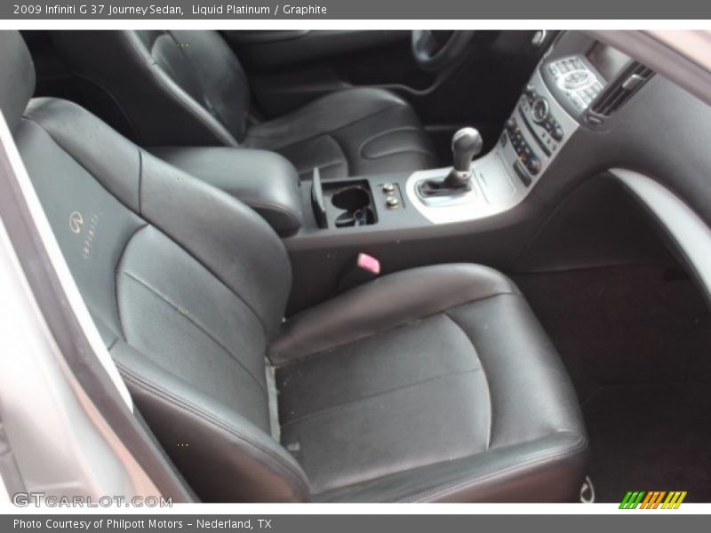 Liquid Platinum / Graphite 2009 Infiniti G 37 Journey Sedan