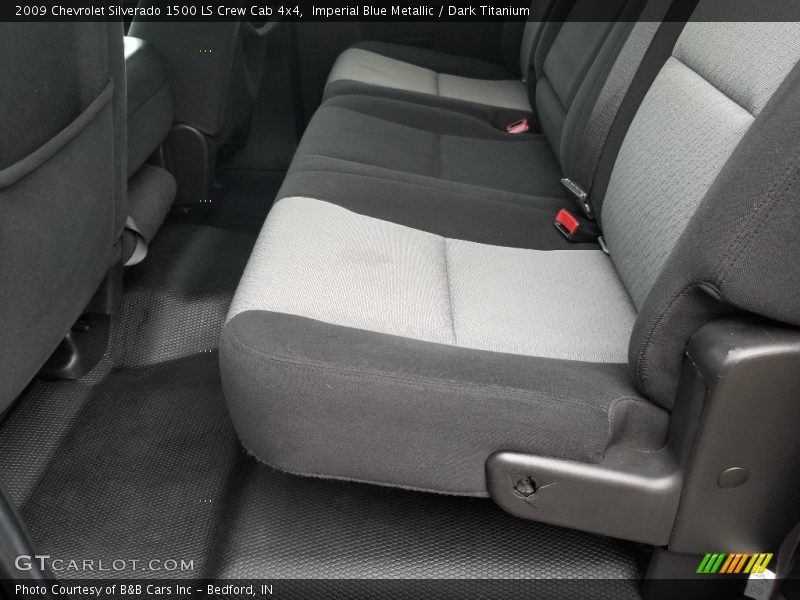 Imperial Blue Metallic / Dark Titanium 2009 Chevrolet Silverado 1500 LS Crew Cab 4x4