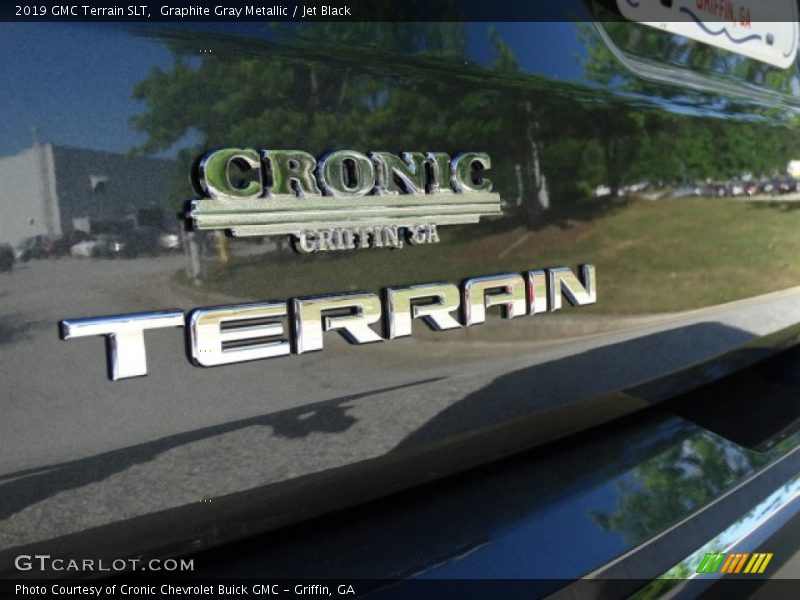 Graphite Gray Metallic / Jet Black 2019 GMC Terrain SLT