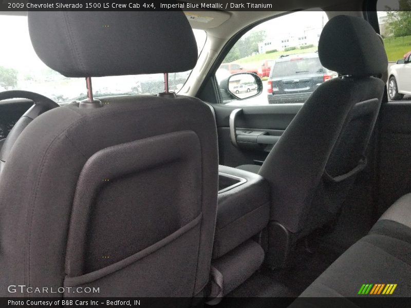 Imperial Blue Metallic / Dark Titanium 2009 Chevrolet Silverado 1500 LS Crew Cab 4x4