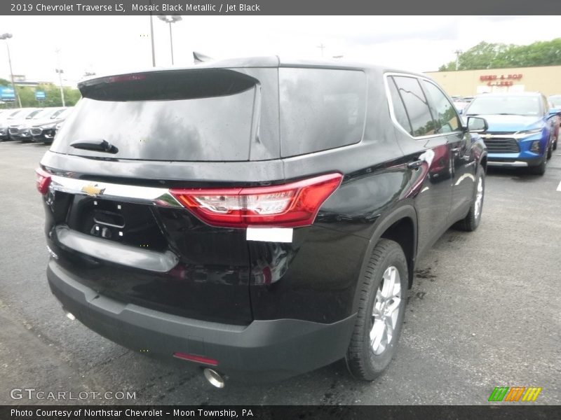 Mosaic Black Metallic / Jet Black 2019 Chevrolet Traverse LS