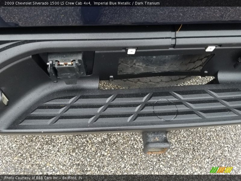 Imperial Blue Metallic / Dark Titanium 2009 Chevrolet Silverado 1500 LS Crew Cab 4x4