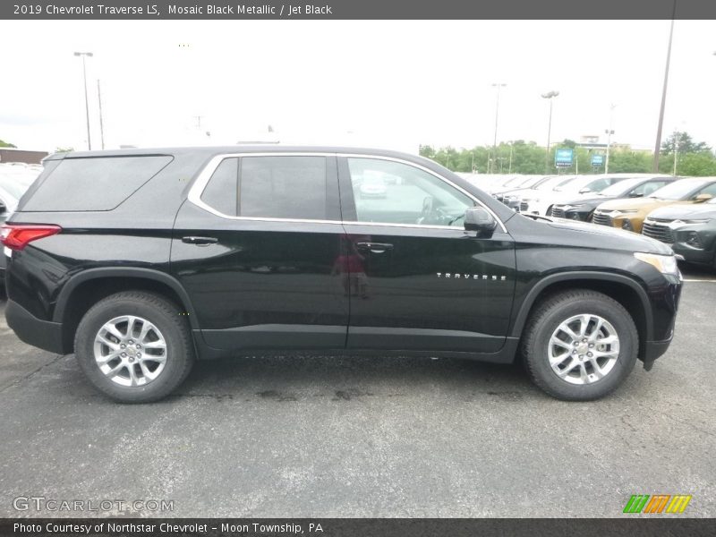 Mosaic Black Metallic / Jet Black 2019 Chevrolet Traverse LS