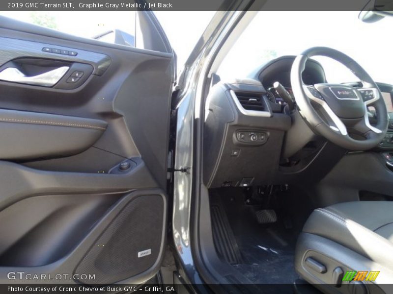 Graphite Gray Metallic / Jet Black 2019 GMC Terrain SLT