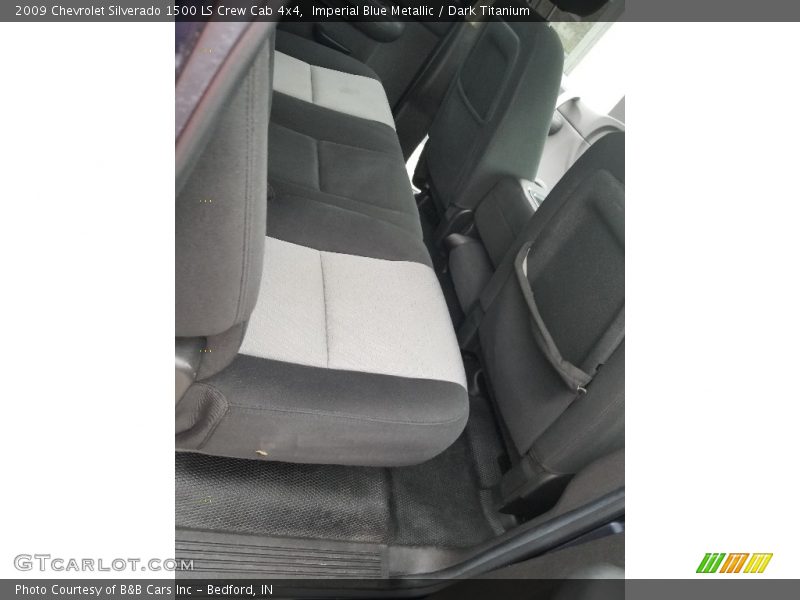 Imperial Blue Metallic / Dark Titanium 2009 Chevrolet Silverado 1500 LS Crew Cab 4x4
