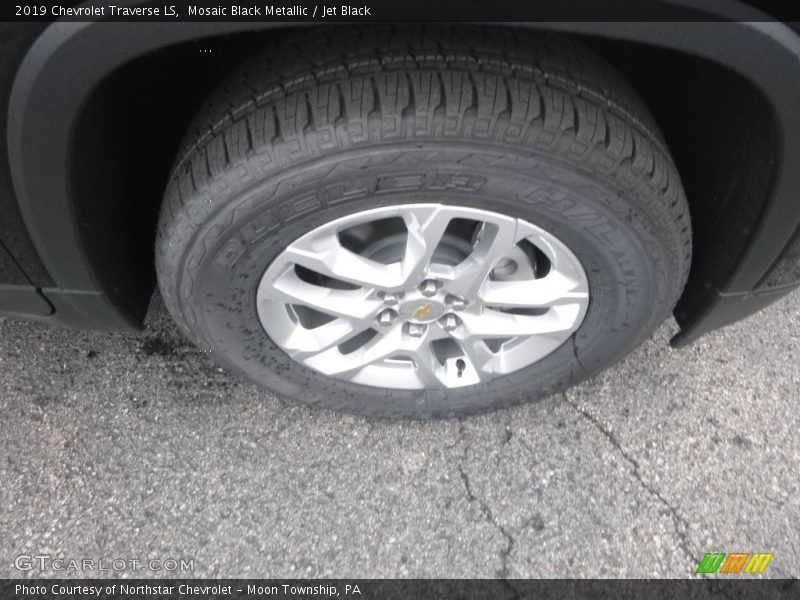 Mosaic Black Metallic / Jet Black 2019 Chevrolet Traverse LS
