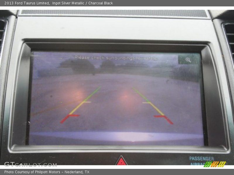 Ingot Silver Metallic / Charcoal Black 2013 Ford Taurus Limited
