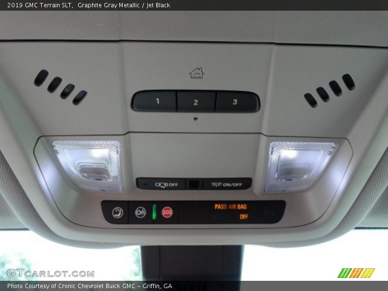 Graphite Gray Metallic / Jet Black 2019 GMC Terrain SLT