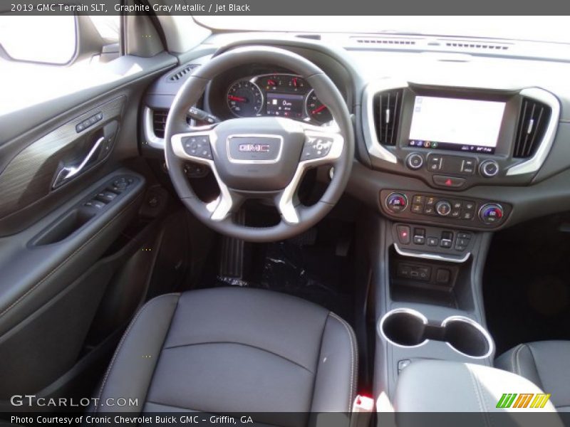 Graphite Gray Metallic / Jet Black 2019 GMC Terrain SLT