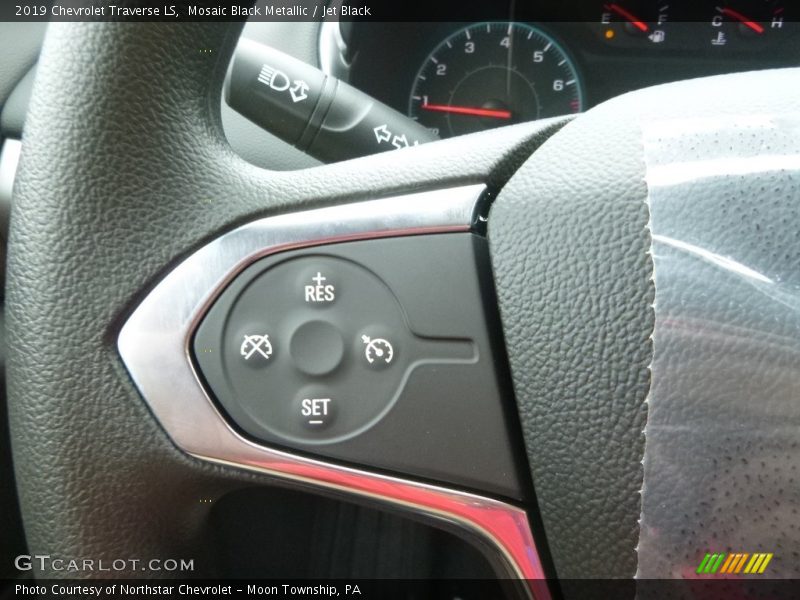 Mosaic Black Metallic / Jet Black 2019 Chevrolet Traverse LS