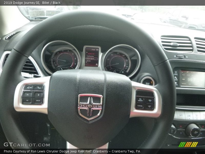 Billet / Black 2019 Dodge Journey SE