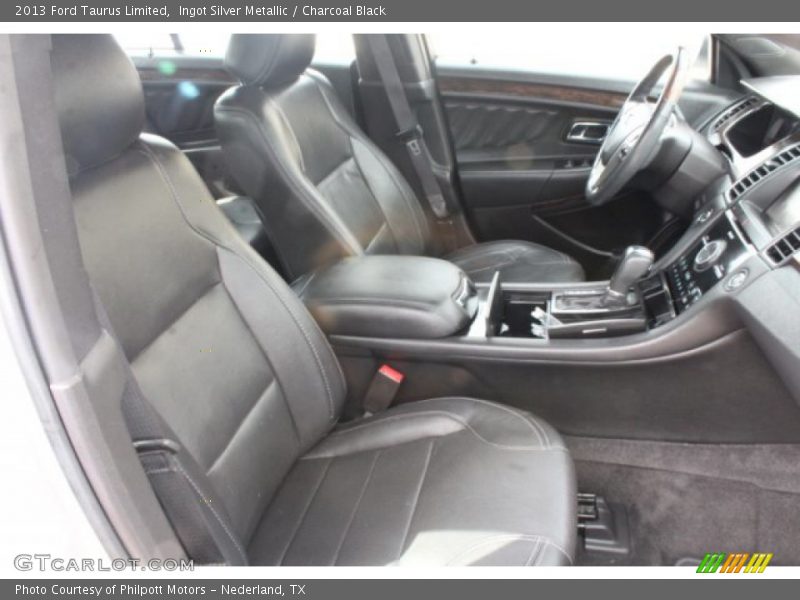 Ingot Silver Metallic / Charcoal Black 2013 Ford Taurus Limited