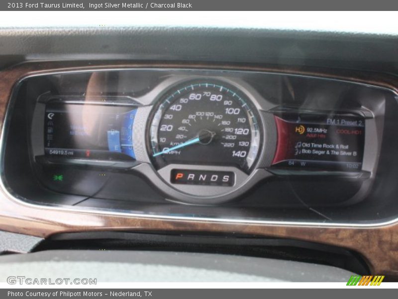 Ingot Silver Metallic / Charcoal Black 2013 Ford Taurus Limited