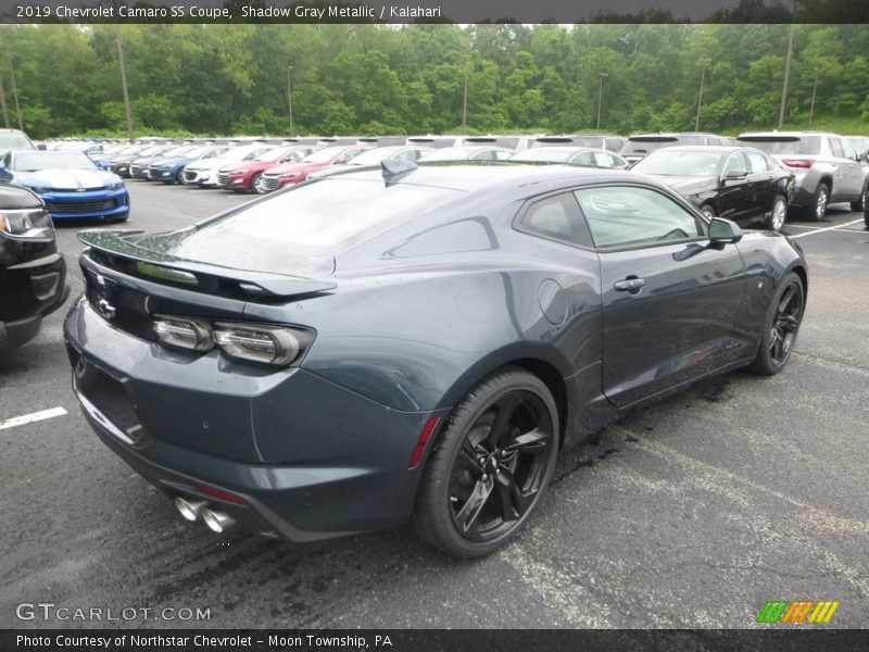Shadow Gray Metallic / Kalahari 2019 Chevrolet Camaro SS Coupe