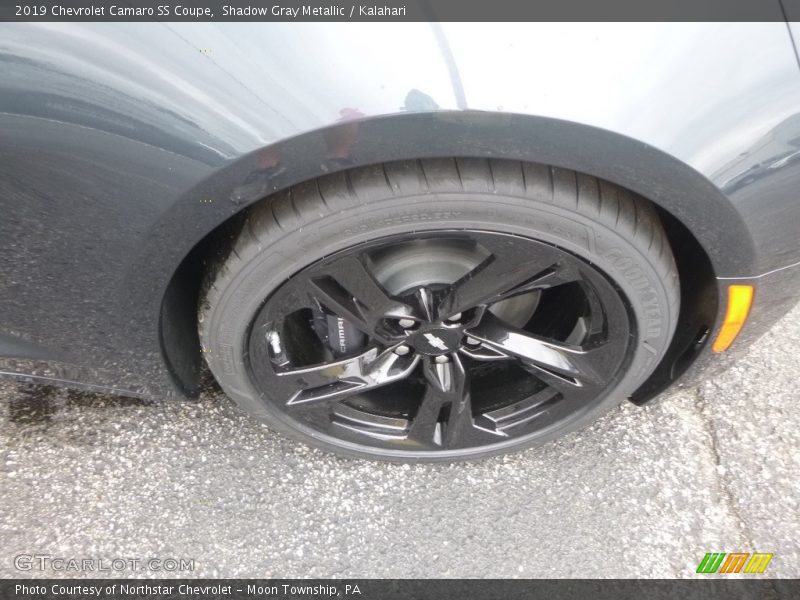 Shadow Gray Metallic / Kalahari 2019 Chevrolet Camaro SS Coupe