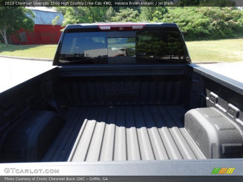 Havana Brown Metallic / Jet Black 2019 Chevrolet Silverado 1500 High Country Crew Cab 4WD