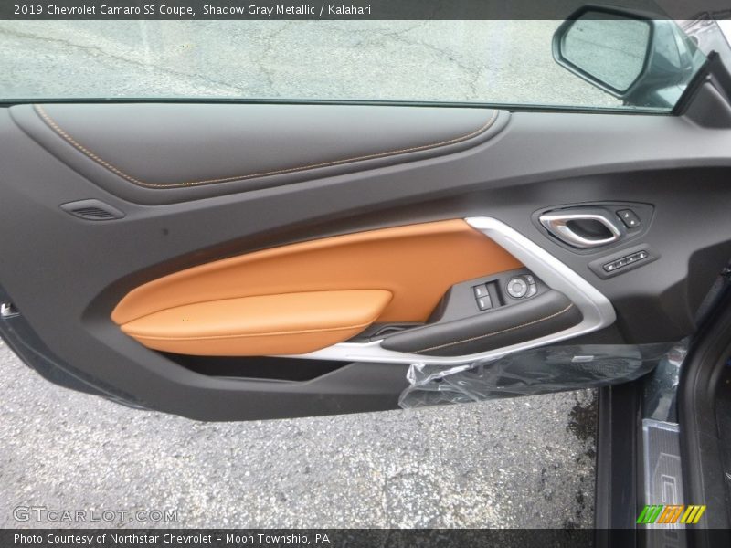 Shadow Gray Metallic / Kalahari 2019 Chevrolet Camaro SS Coupe