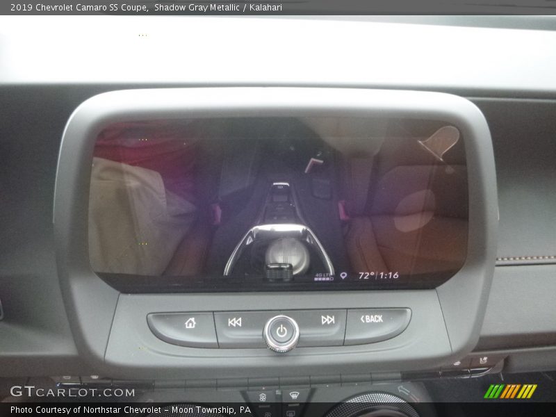 Shadow Gray Metallic / Kalahari 2019 Chevrolet Camaro SS Coupe