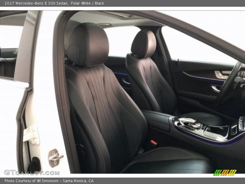 Polar White / Black 2017 Mercedes-Benz E 300 Sedan